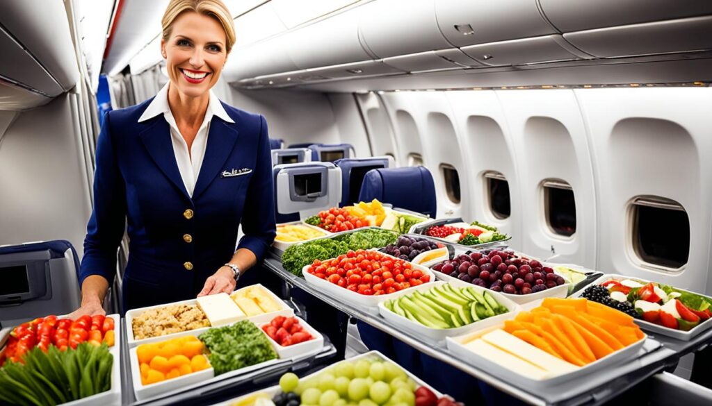 Airline catering services